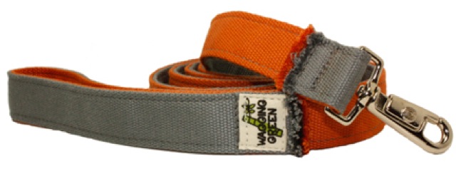 Falling Leaves/Pebble Bamboo Leash